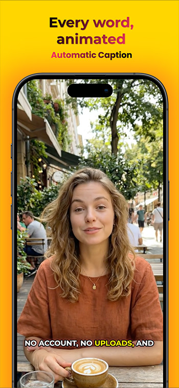 Auto Caption App